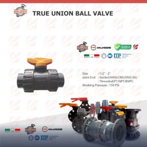 Valdus TRUE UNION BALL VALVE  (Italy)