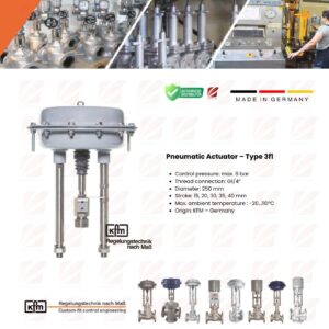 KFM Pneumatic Actuator – Type 3f1 (Germany)