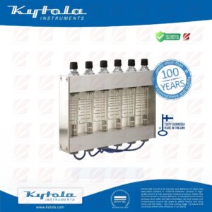Kytola Variable area flow meter block VExA for oil (Finland)