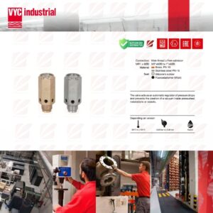 VYC SAFETY VALVE VACUUM BREAKER (Made in Spain)