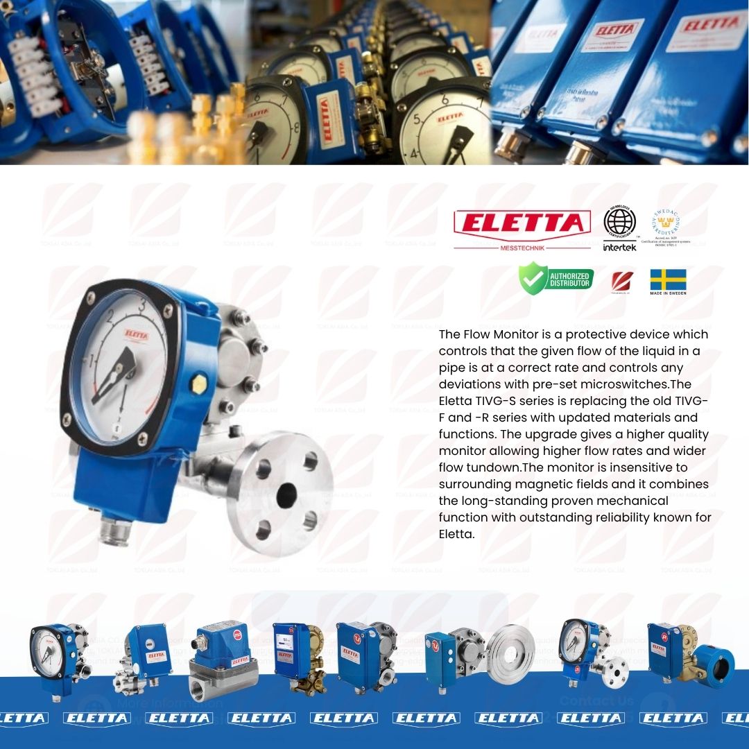 Flow Monitor TIVG-S series (Sweden)