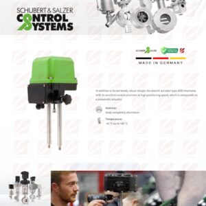 Schubert & Salzer Control Systems GmbH  Type 2030 – Electric actuator (Germany)