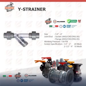 Valdus Y-STRAINER VALVE(Italy)